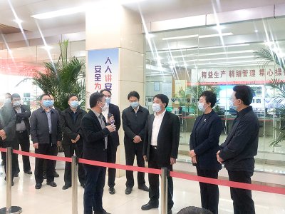 省委常委 常務(wù)副省長(zhǎng)羅文蒞臨川威集團(tuán)調(diào)研