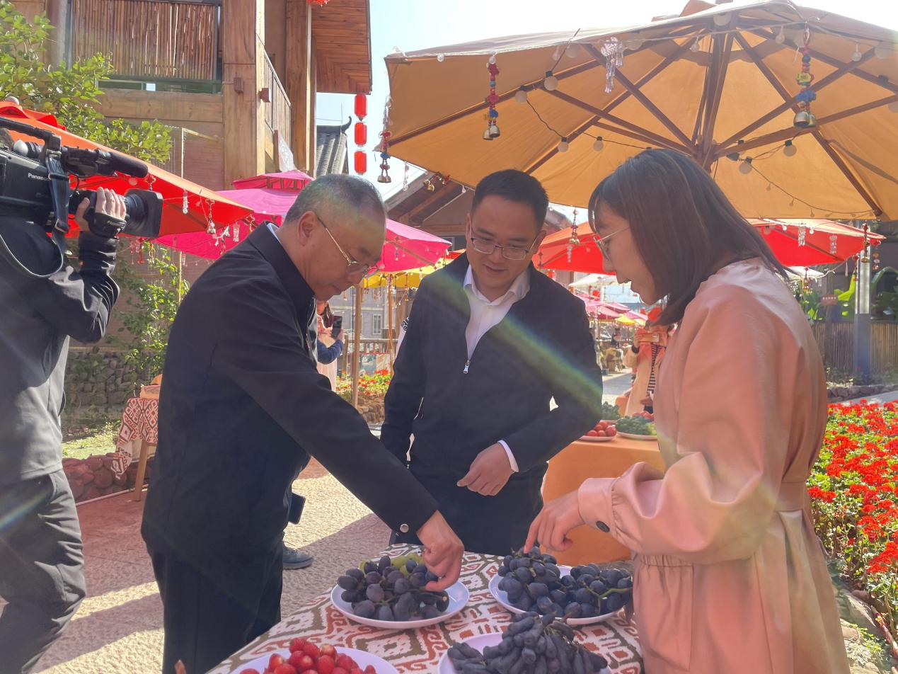 全省文化旅游融合示范項目工作總結交流會代表團考察學習大石板項目(圖8) 全省文化旅游融合示范項目工作總結交流會代表團考察學習大石板項目(圖8)