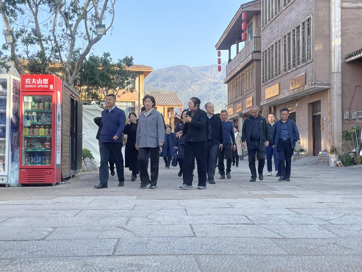 省政協(xié)主席田向利調(diào)研大石板鄉(xiāng)村振興項目(圖1) 省政協(xié)主席田向利調(diào)研大石板鄉(xiāng)村振興項目(圖1)