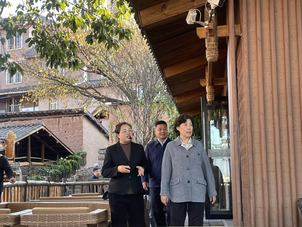省政協(xié)主席田向利調(diào)研大石板鄉(xiāng)村振興項目(圖2) 省政協(xié)主席田向利調(diào)研大石板鄉(xiāng)村振興項目(圖2)