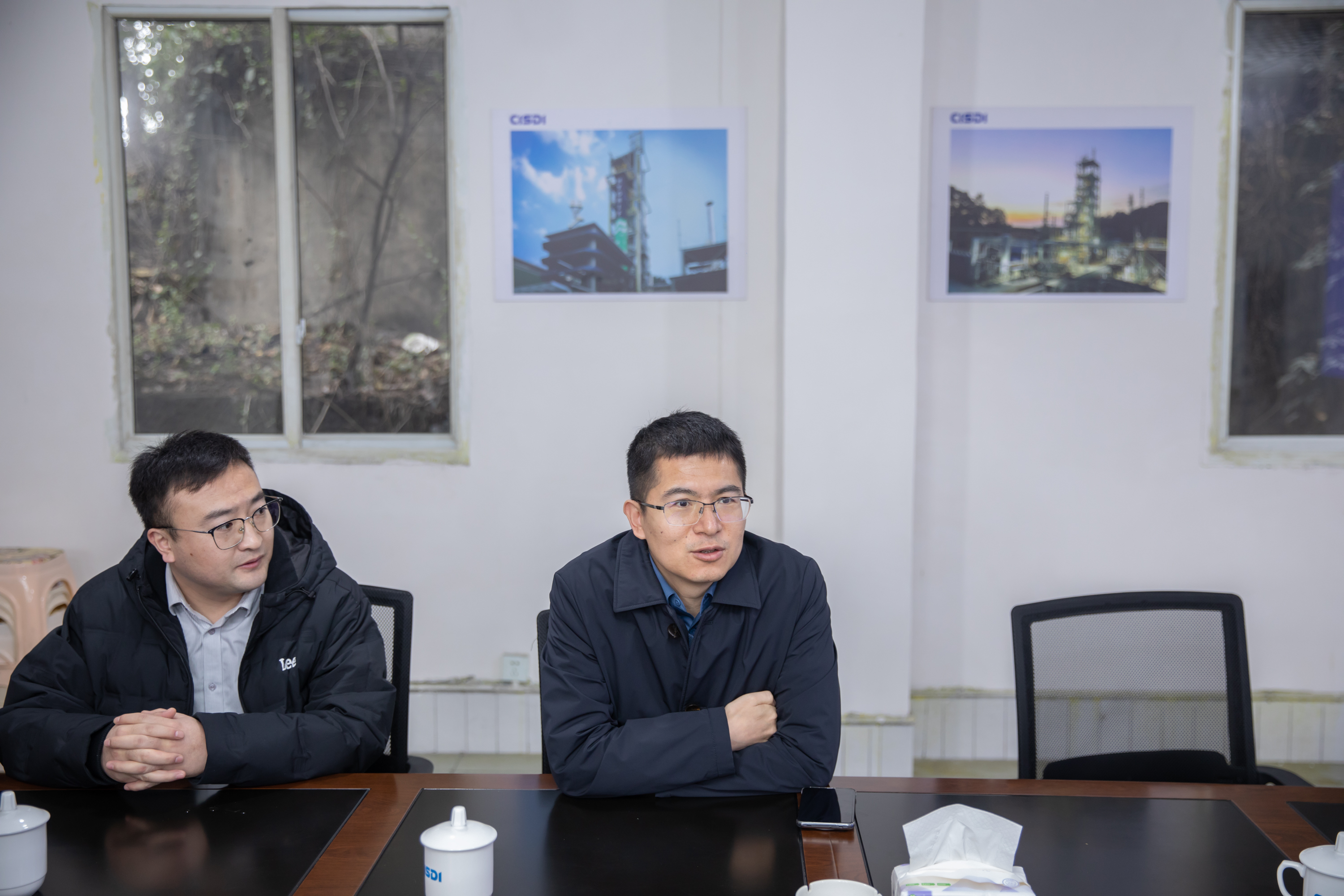 工信部原材料司鋼鐵處副處長張緒武一行到川威連界基地調研(圖4) 工信部原材料司鋼鐵處副處長張緒武一行到川威連界基地調研(圖4)