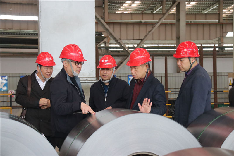 華西綠舍建材董事長劉華東一行到川威調(diào)研(圖1)